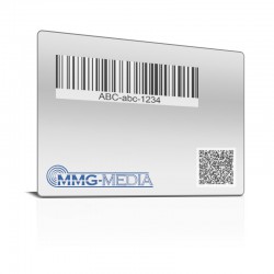 Barcode Plastikkarten